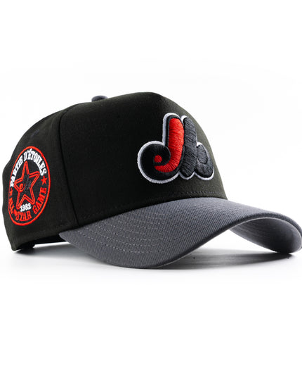 MONTREAL EXPOS REDLINE 9FORTY A-FRAME SNAPBACK HAT