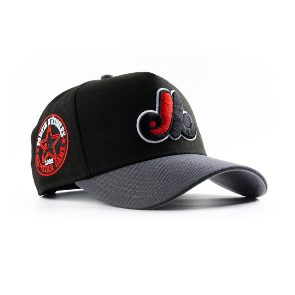 MONTREAL EXPOS REDLINE 9FORTY A-FRAME SNAPBACK HAT