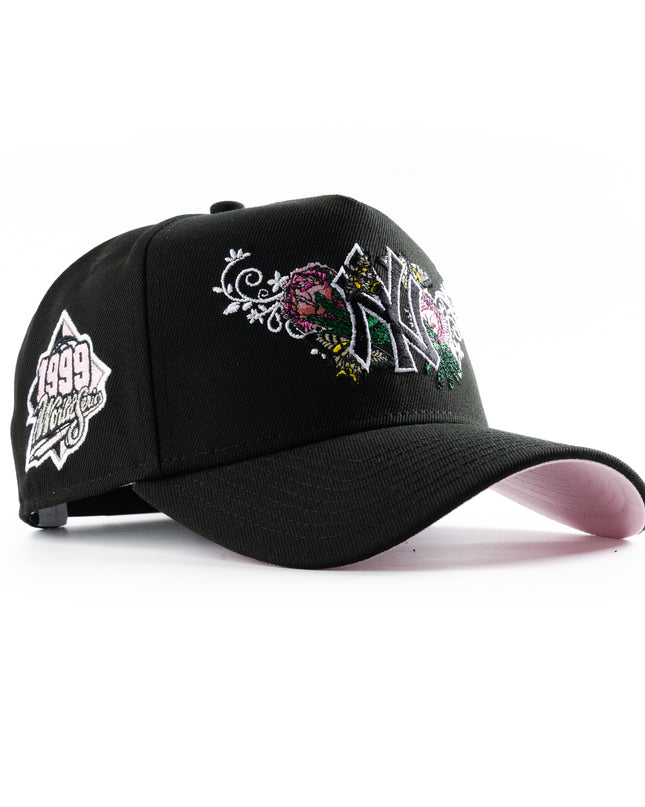 NEW YORK YANKEES SECRET GARDEN 9FORTY A-FRAME SNAPBACK HAT