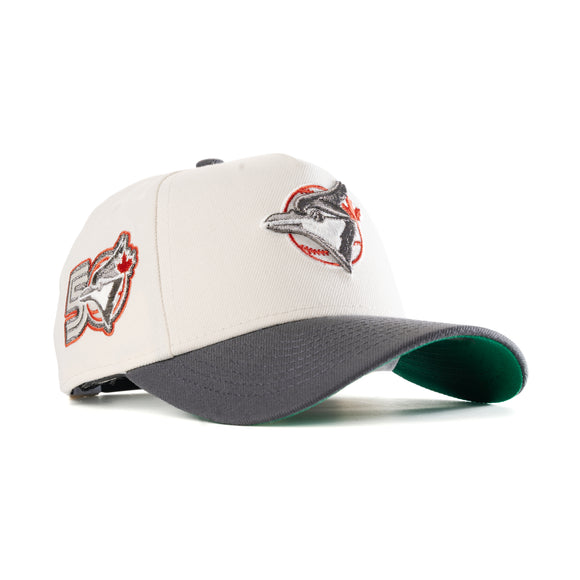 TORONTO BLUE JAYS YOUTH 50TH ANNIVERSARY 9FORTY A-FRAME SNAPBACK HAT