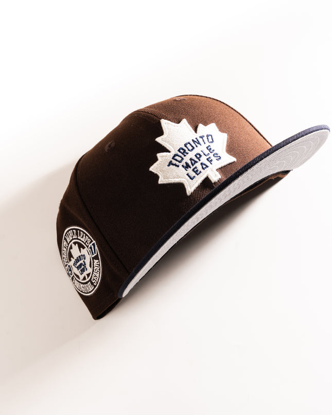 Toronto Maple Leafs Burnt Wood New Era 59Fifty Fitted Hat