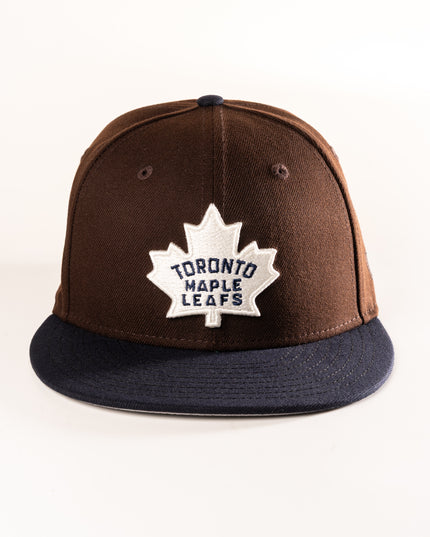 Toronto Maple Leafs Burnt Wood New Era 59Fifty Fitted Hat