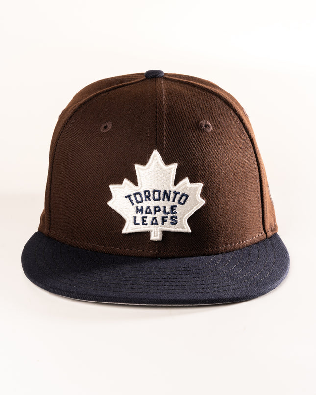 Toronto Maple Leafs Burnt Wood New Era 59Fifty Fitted Hat