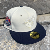 TORONTO BLUE JAYS 'WHITE PEARL' 59FIFTY FITTED HAT